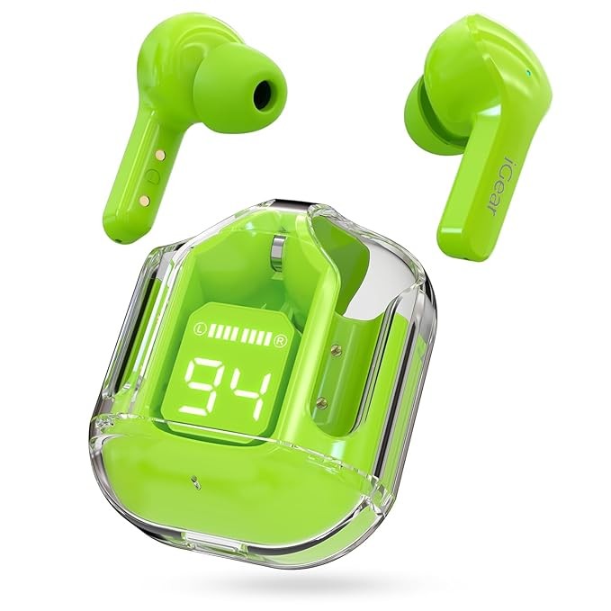 iGear Crystal Wireless Earbuds- Green