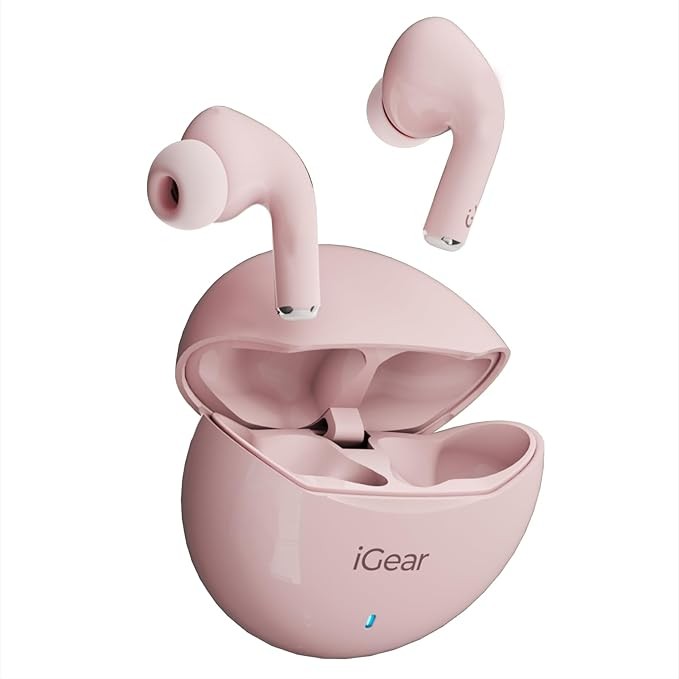 GEAR IG-1142 WIRELESS EARBUDS GEMZ PINK