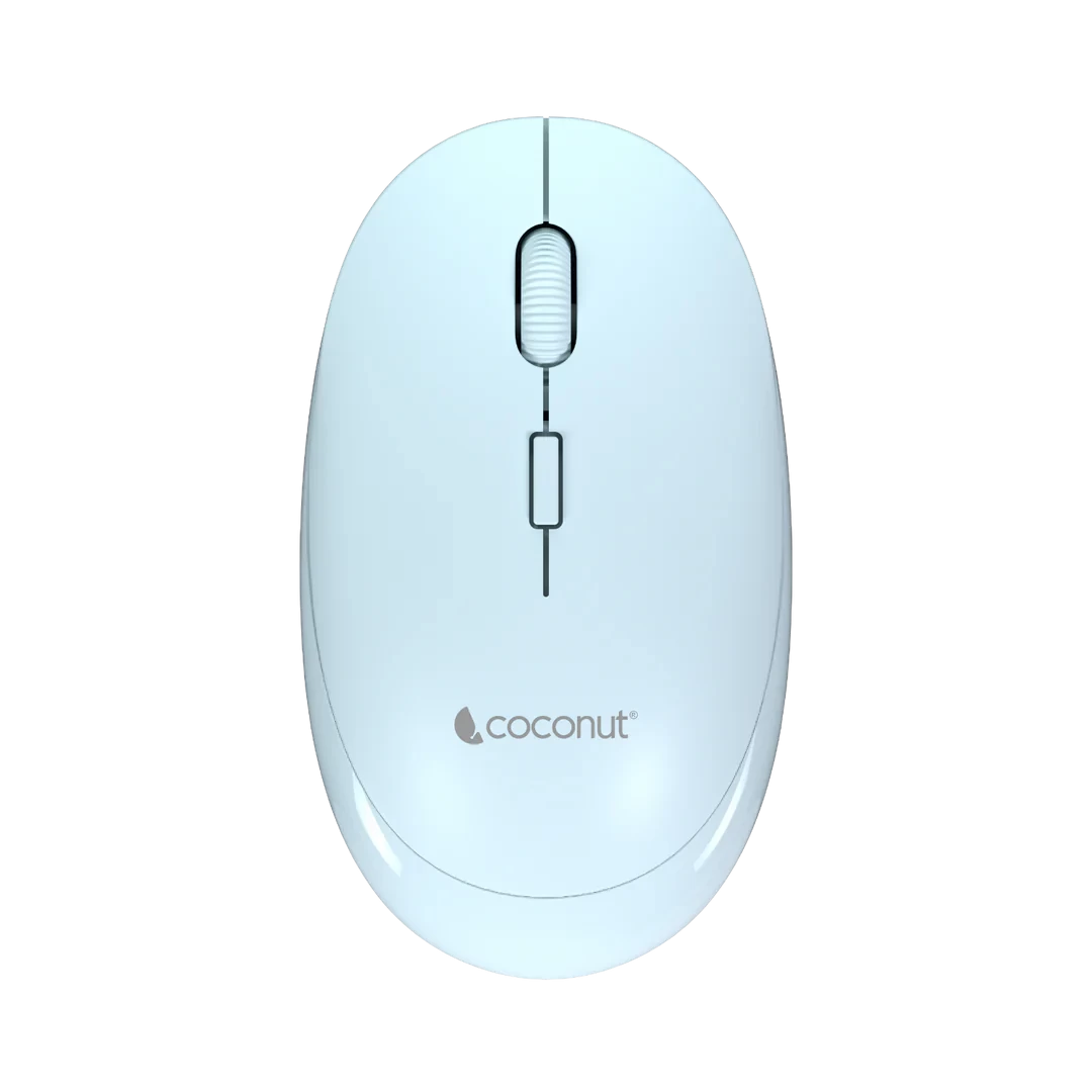 Coconut Wireless+BT Mouse Glory - Blue