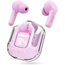 iGear Crystal Wireless Earbuds- Pink