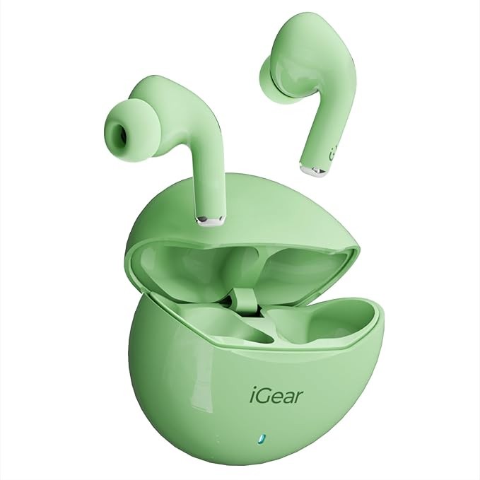 GEAR IG-1142 WIRELESS EARBUDS GEMZ GREEN