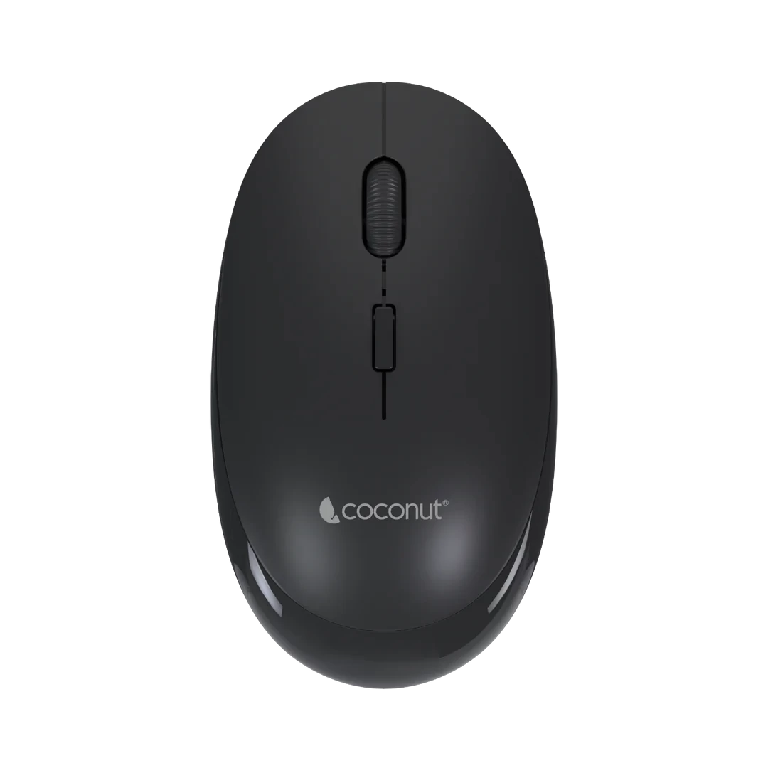 Coconut Wireless+BT Mouse Glory - Black